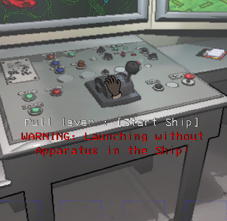 warning message